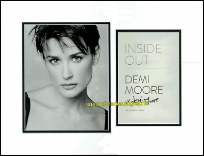 Demi Moore Ghost A Few Good Men GI Jane Striptease Autogramm UACC RD 96