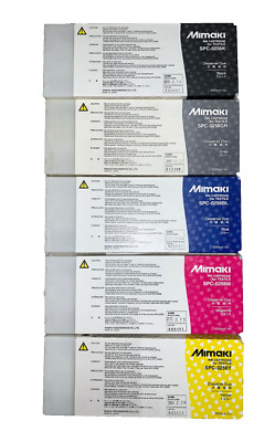 5x Original Tinte MIMAKI JV2  JV4 -130 160 180 / SPC-0256 Textil Sublimation Ink