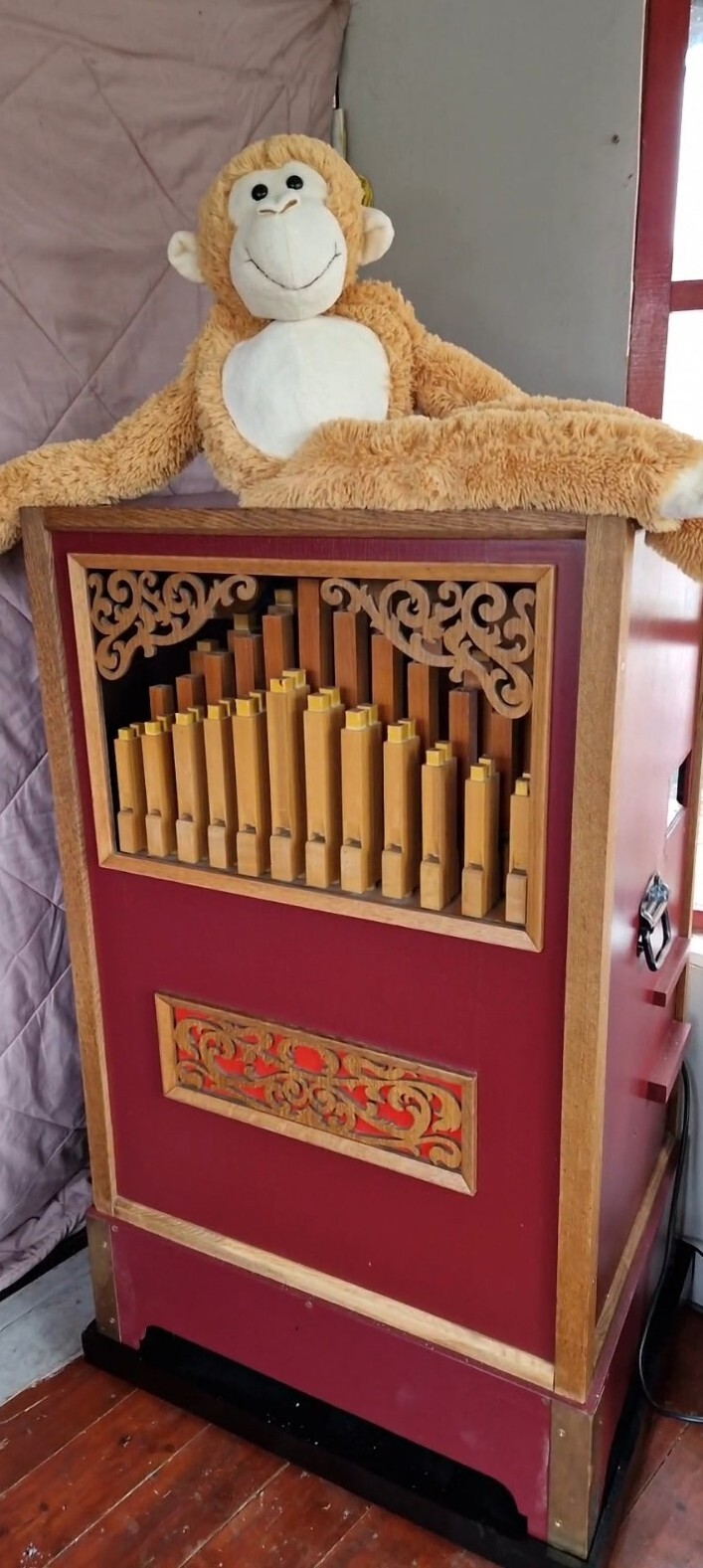 Alan Pell 30 Key Midi, street organ fairground organ Self Playing
