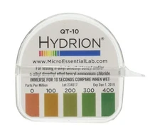 Micro Essential Laboratory QT-10 Hydroid Quit Test Paper, 0-400 ppm (Pack of ...