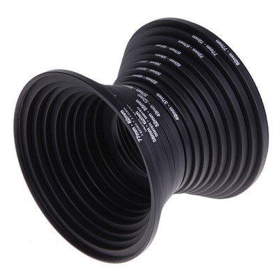 18 pcs 37- 82mm Camera Lens Filter Step Up Down Ring Adapter Set For DSLR Camera