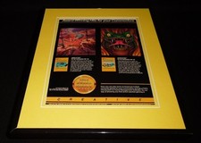 Choplifter / Serpentine 1983 Commodore 64 Framed 11x14 ORIGINAL Advertisement image