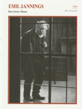 Starfilmkarte: Emil Jannings in Der letzte Ma...