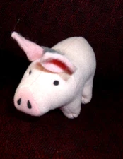 Vintage 1995 Plush Pink Pig "Babe" - McDonald's Happy Meal Toy
