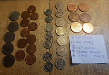 lotto 36  monete inglesi VEDI dettaglio nel foglietto foto