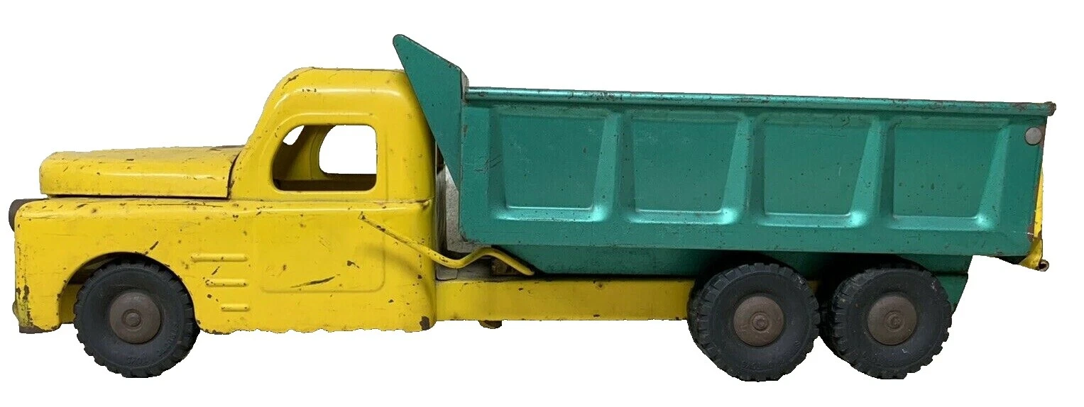 Pressed Steel 1940 Vehicle Year Vintage Manufacture Diecast Construction Equipment