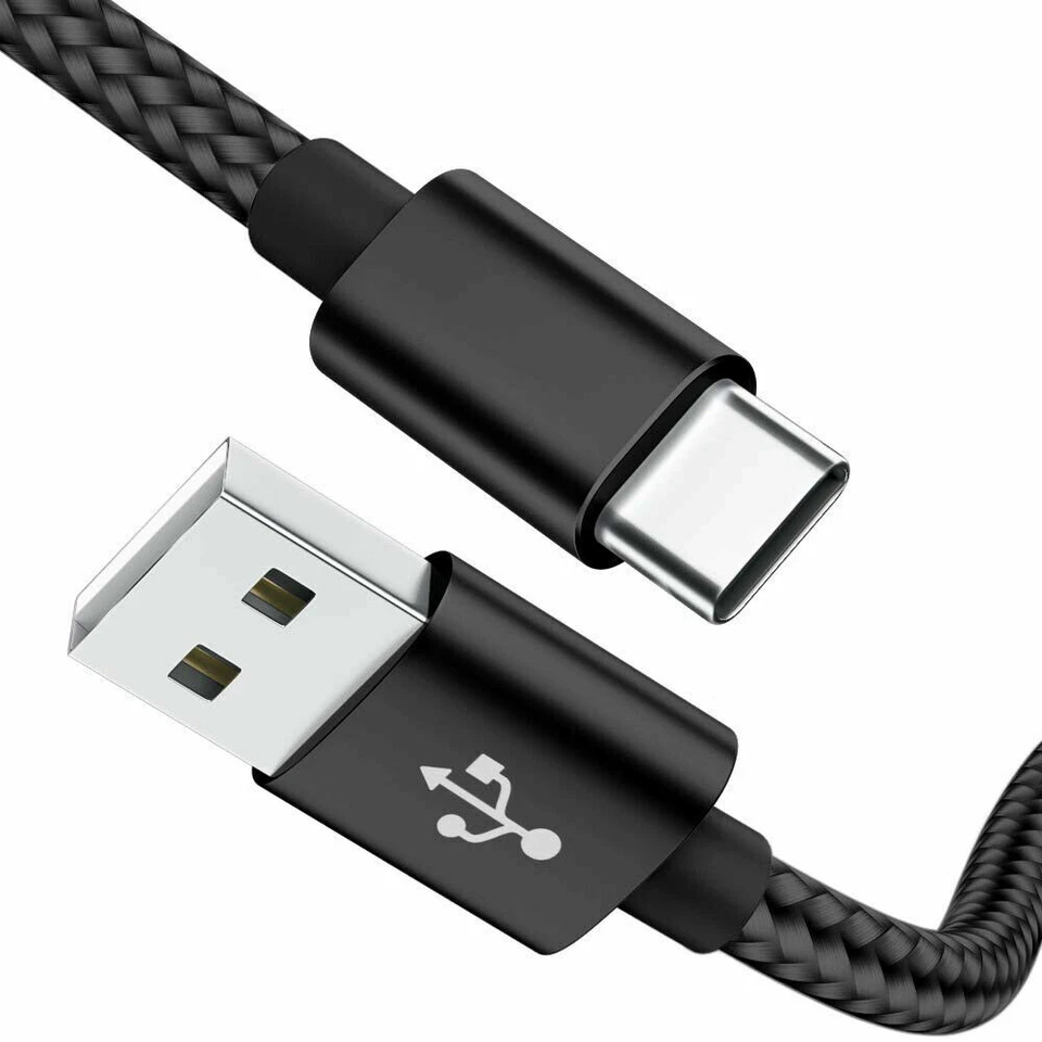 Type C to USB A Charging Cord Cable OEM For Samsung Galaxy S8 S9 S10+ Note 8 9 - Image 2 of 4