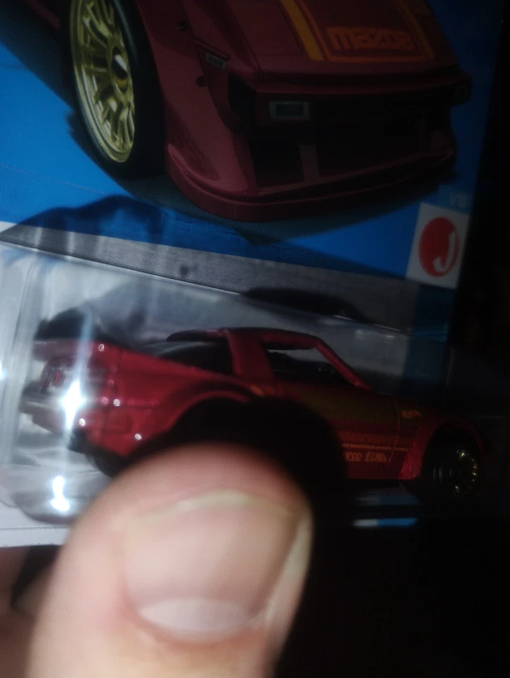 HOT WHEELS ERROR DE FÁBRICA MAXDA RX7 RARO MUY BUEN ESTADO ASPECTO MONMC Foto 2 de 3
