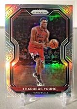 2020-21 PRIZM SILVER #165 THADDEUS YOUNG CHICAGO BULLS