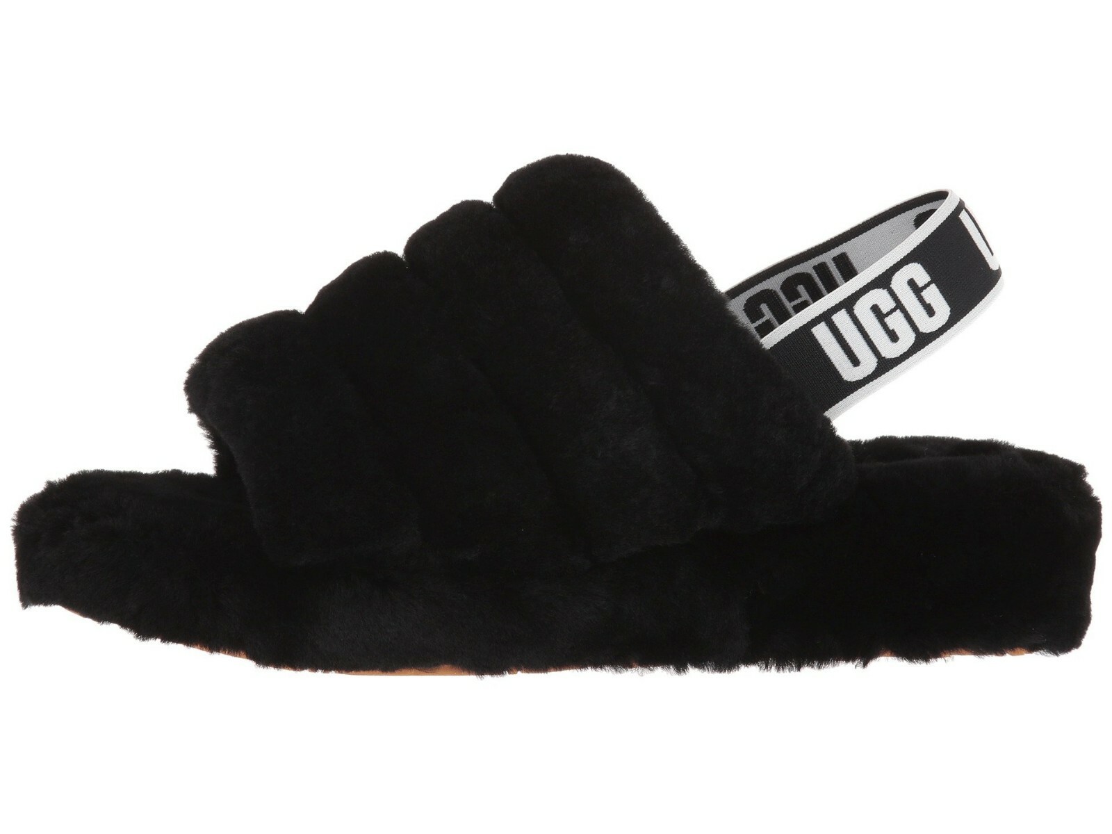 ugg black slides