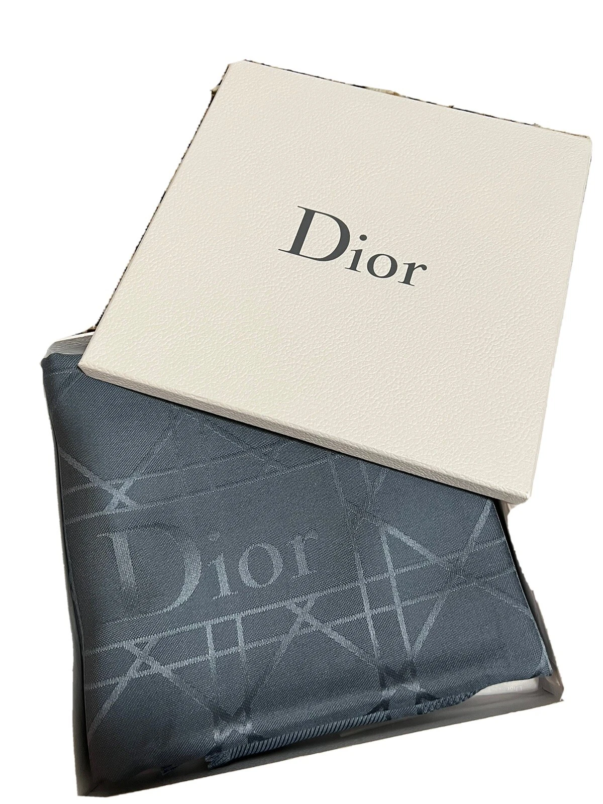 Écharpe femme Christian Dior neuve avec étiquette et boîte 