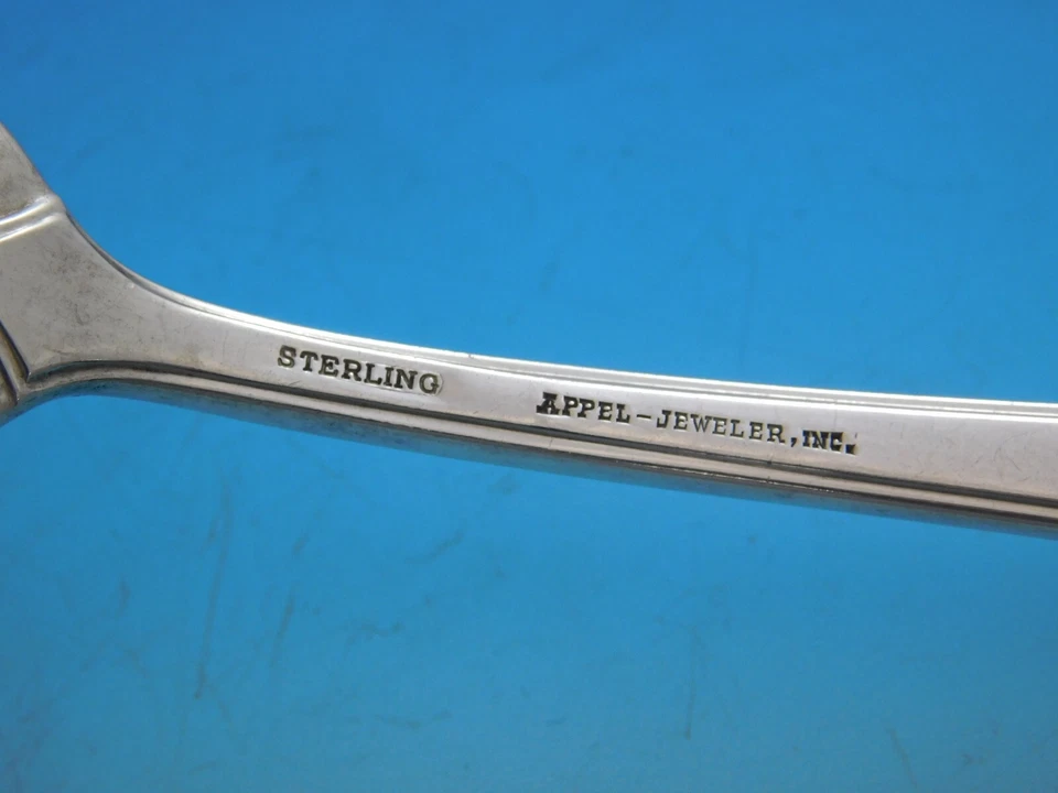 Compton Thread by Blackinton Towle Sterling Silver Flatware Set Service 34 pcs - Image 4 of 4