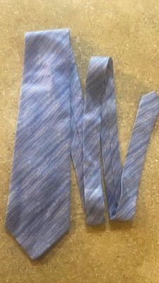 Bijoux Terner Blue Striped Patterned Tie