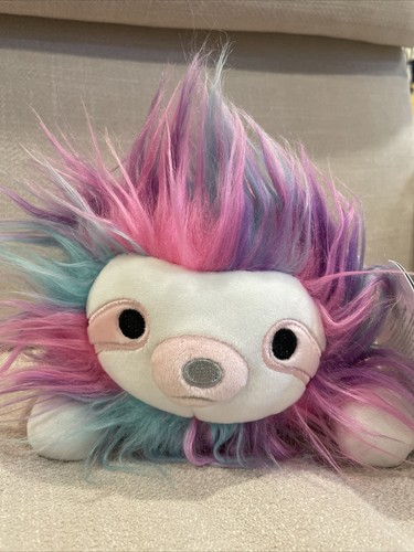 RAYEN Squishmallow 8” New with Tag Rainbow Sloth Hug Mees Target Only Plush Toy - Picture 2 of 9