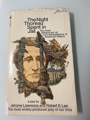 The Night Thoreau Spent in Jail by Jerome Lawrence Robert Lee Paperback Fiction