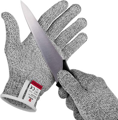 Hot Butcher Gloves Cut Proof Stab Resistant Safety Kitchen Level 5 Protectio