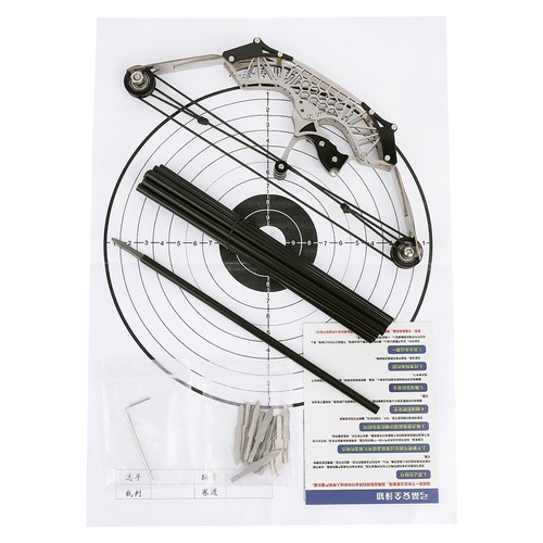 7.9'' Mini Compound Bow Set Arrows Kid Archery Target Shooting Children Toy Gift - Bild 11 von 16