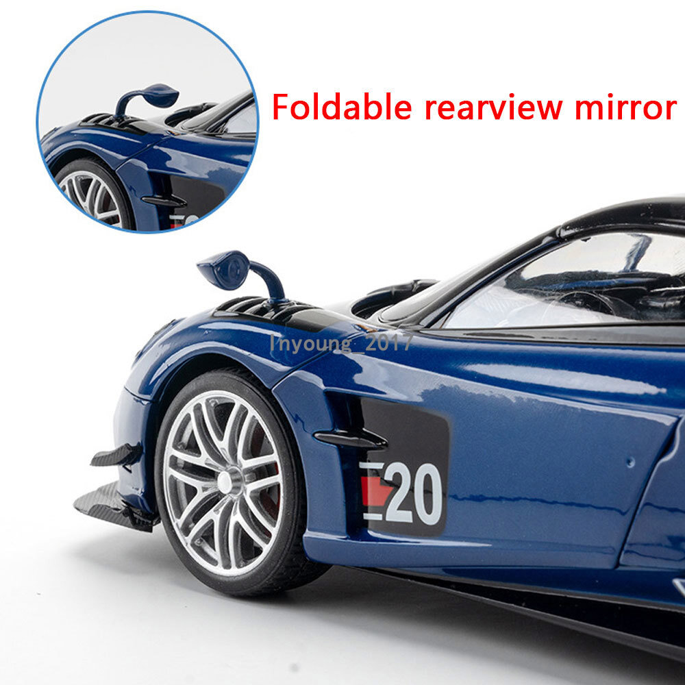 1:18 Scale 2019 Pagani Huayra Roadster BC Model Car Diecast Toy