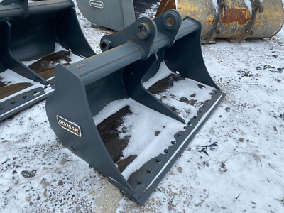 NEW 72'' Doosan Geith Ditching Bucket for Excavator, 80mm Pins. Fits 200 Size Ex