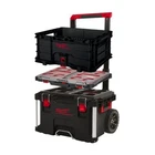 Milwaukee PACKUNG 3-teiliges Set Slim Organizer + Kiste + Rollwagen 4932493927