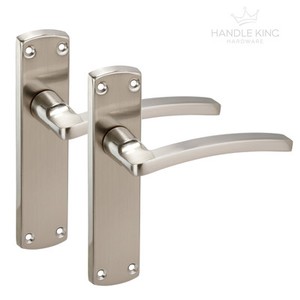 Satin Chrome Door Handles 