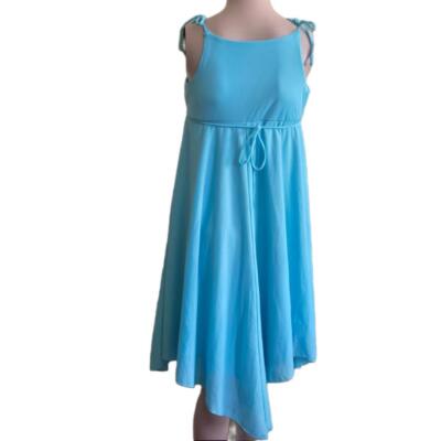 light blue flowy midi dress Elery Light Blue Midi Dress - US 4 main image 0