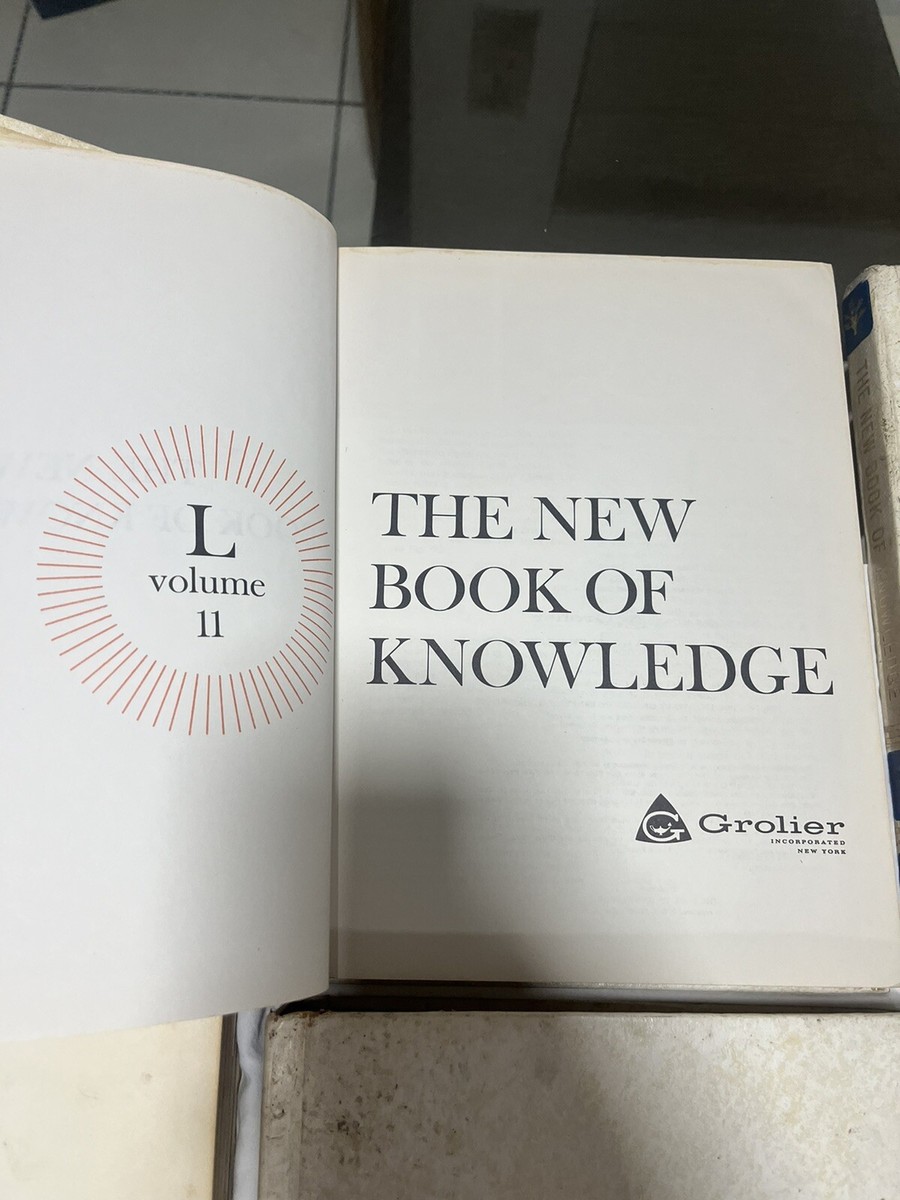 The New Book Of Knowledge (8) Volumes: 1,5,11,14,15,16,19,20