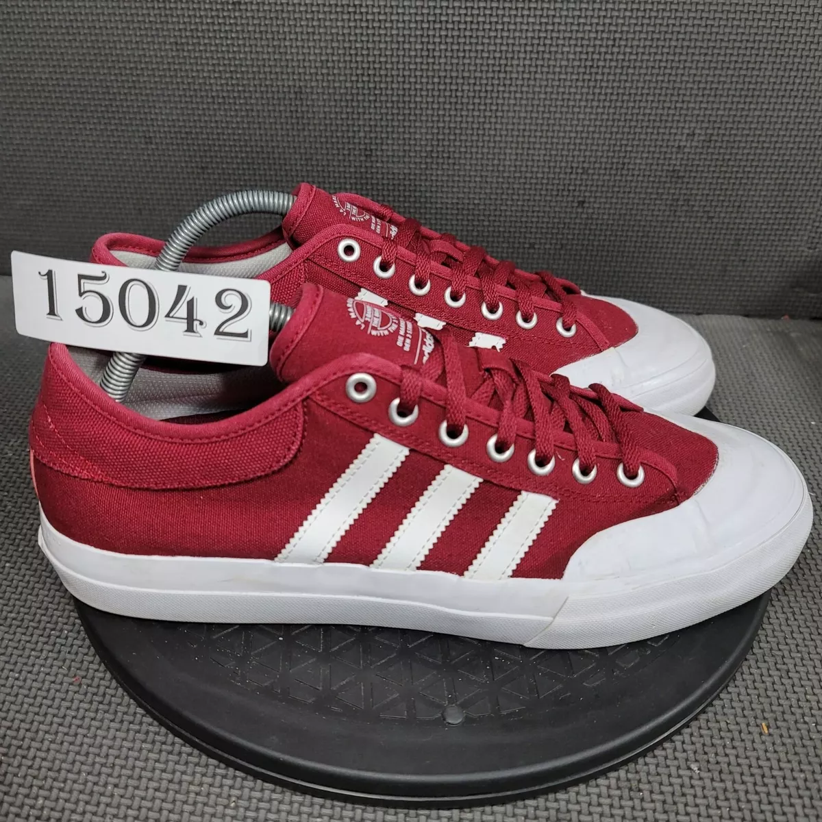 Adidas matchcourt sales burgundy