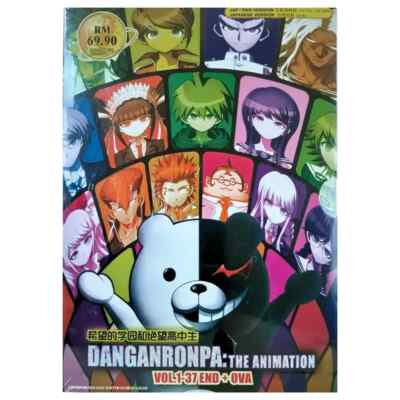 DVD Anime Danganronpa: The Animation Vol.1-37 End +OVA English Dubbed Free ship
