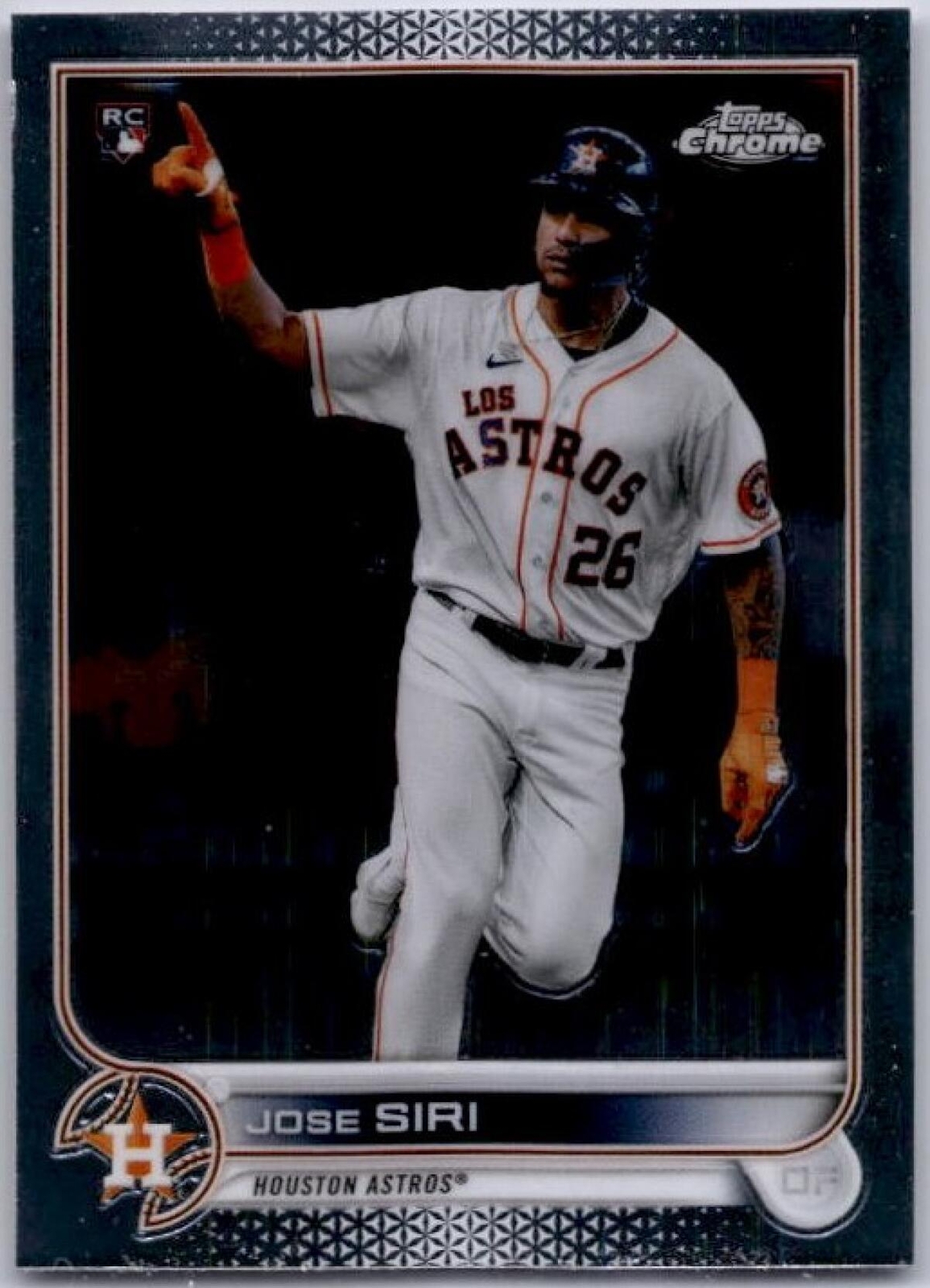 2022 TOPPS CHROME #204 JOSE SIRI RC ASTROS