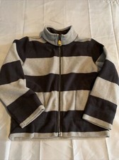 Carter  s boys/unisex full zip fleece striped Size 5