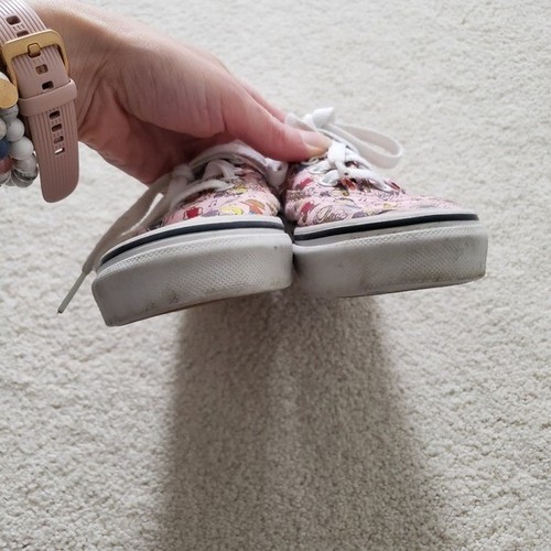 Vans Kids' Pink Peanuts Dance Party Snoopy Sneakers sz1 - Picture 5 of 10