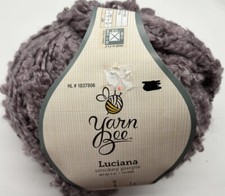 Yarn Bee Luciana Yarn "Smokey Purple" 1 Skein 1944