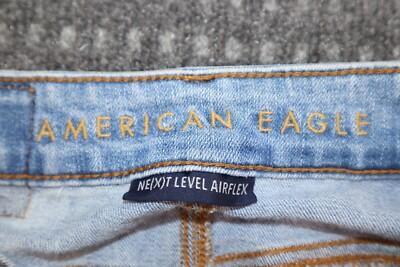 American Eagle Next Level AirFlex Blue Skinny Jeans Men's Size 26