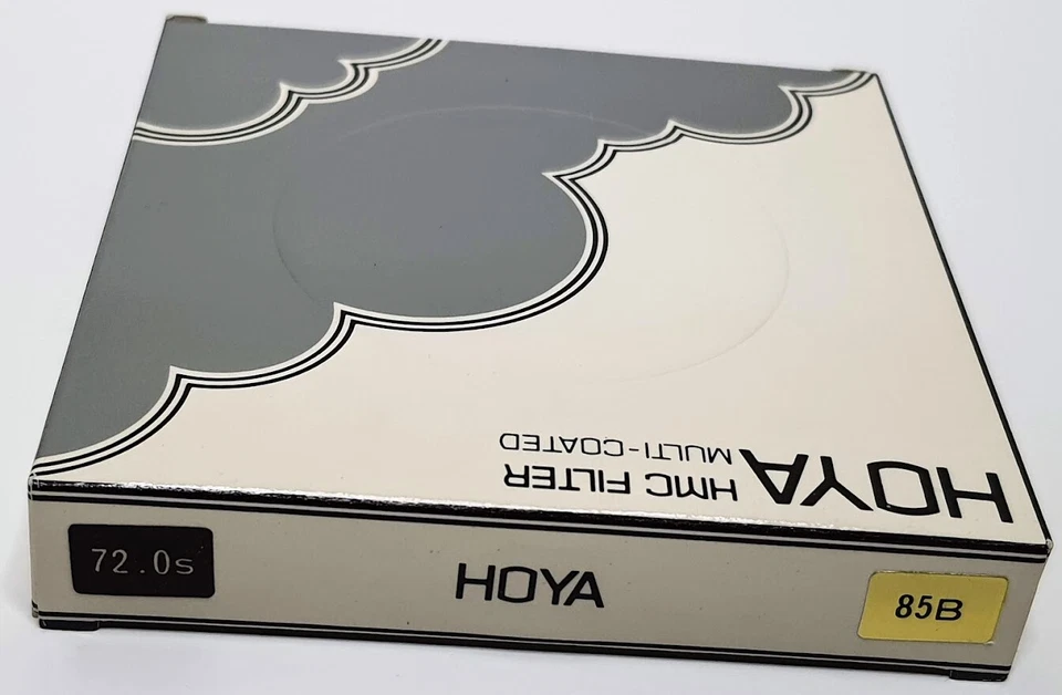 72mm Hoya HMC Multi-Coated 85B 85-B 85 B Color Conversion Glass Lens Filter H MC - Image 4 of 4