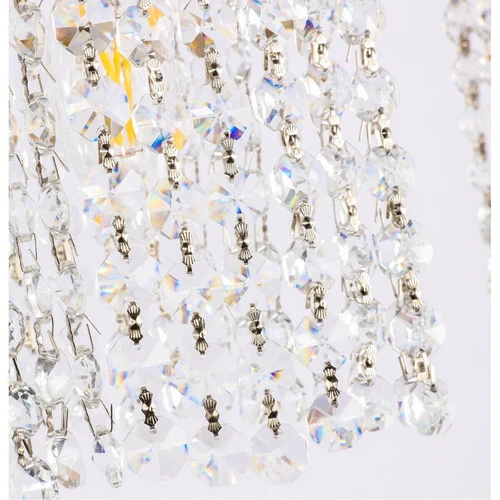 Crystal Wall Sconce Light Fixture Bathroom Vanity Foyer Dining Room Brass Color - Picture 11 of 12