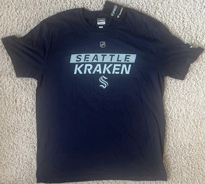 Seattle Kraken Fanatics Men's Authentic Pro Team Core Collection T-Shirt NWT XL