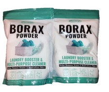 Borax Powder Original Laundry Booster  Multi-purpose Cleaner 2PCS Stains 14oz