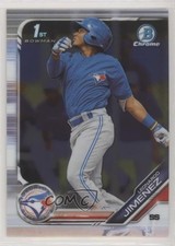 2019 Bowman Chrome Prospects Leonardo Jimenez #BCP-180 4l3