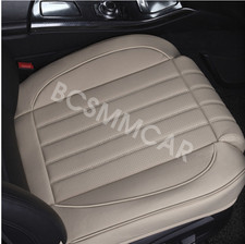 Car Front Seat Cover Breathable Leather Pad Cushion Protector Super Soft Sponge