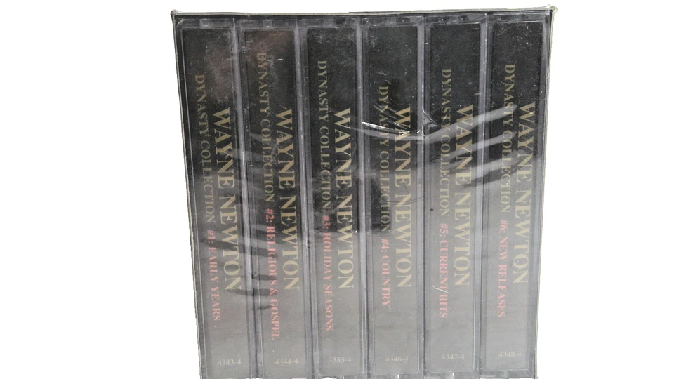 Wayne Newton Dynasty Collection Cassette Box Set 6 Tapes Country Gospel Holiday Foto 2 de 4