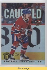 2021-22 Upper Deck Fleer Ultra Rookies Rainbow Foil Cole Caufield #239 READ 1os2