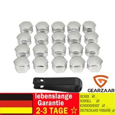 17mm für Radbolzen Radschrauben Radmuttern FÜR Nissan mit ABZIEHER Universell