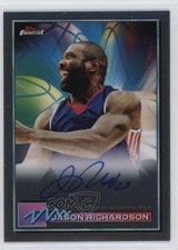 2021 Topps Finest Finest Auto Jason Richardson #FA-JRC Auto 3kf