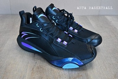 ANTA Men Wind Tunnel 4 (SEA release) Basketball Shoes 1125B1605R-1 -Black SZ 12