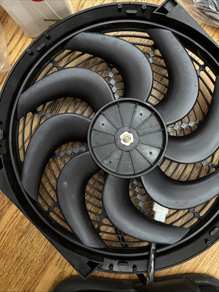 Monster 14” Cooling Radiator Fans New - Image 2 of 4