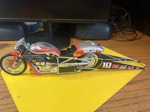 2004 Harley Davidson Screamin Eagle Vance & Hines Pro Stock Drag Bike SIGNED HTF