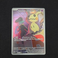 Pokémon TCG Team Rocket's Mimikyu 238/217 SV Promo Full Art Holo Psychic 60HP