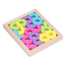 Kinderspielzeug-Bausteine Zahlenrätsel Aus Holz Innovativ Für Geschenke Für