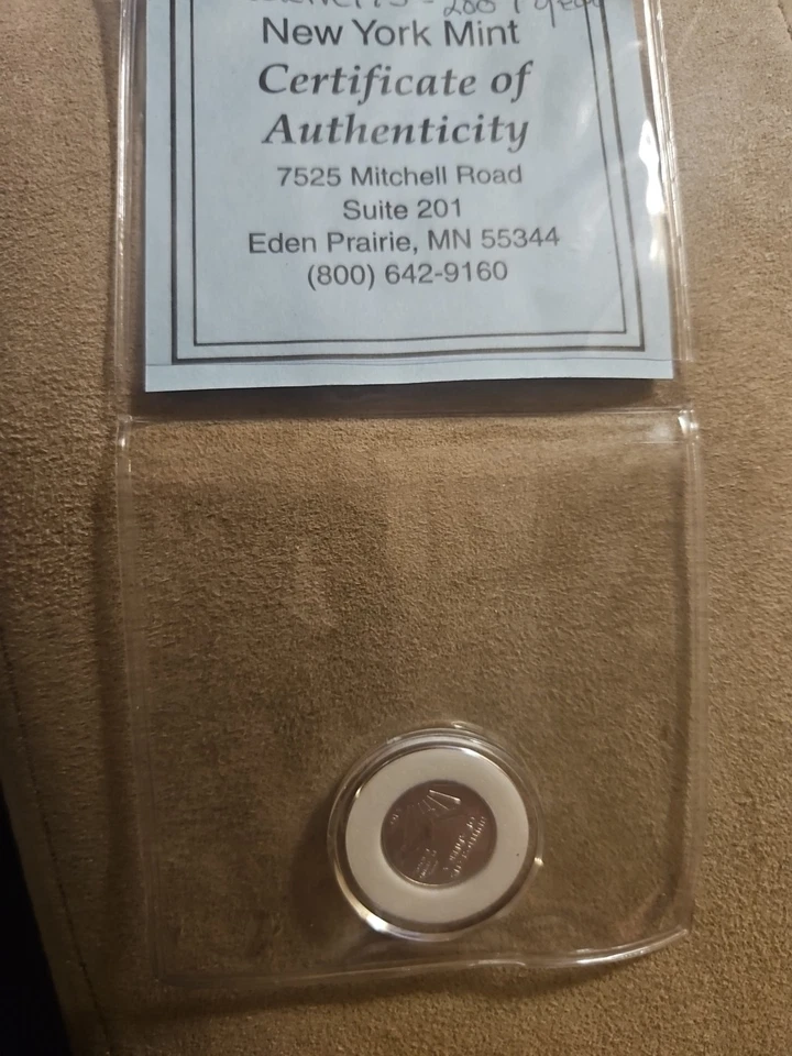 1999 PLATINUM AMERICAN EAGLE 1/10oz STATUE OF LIBERTY - Rare - Image 3 of 4